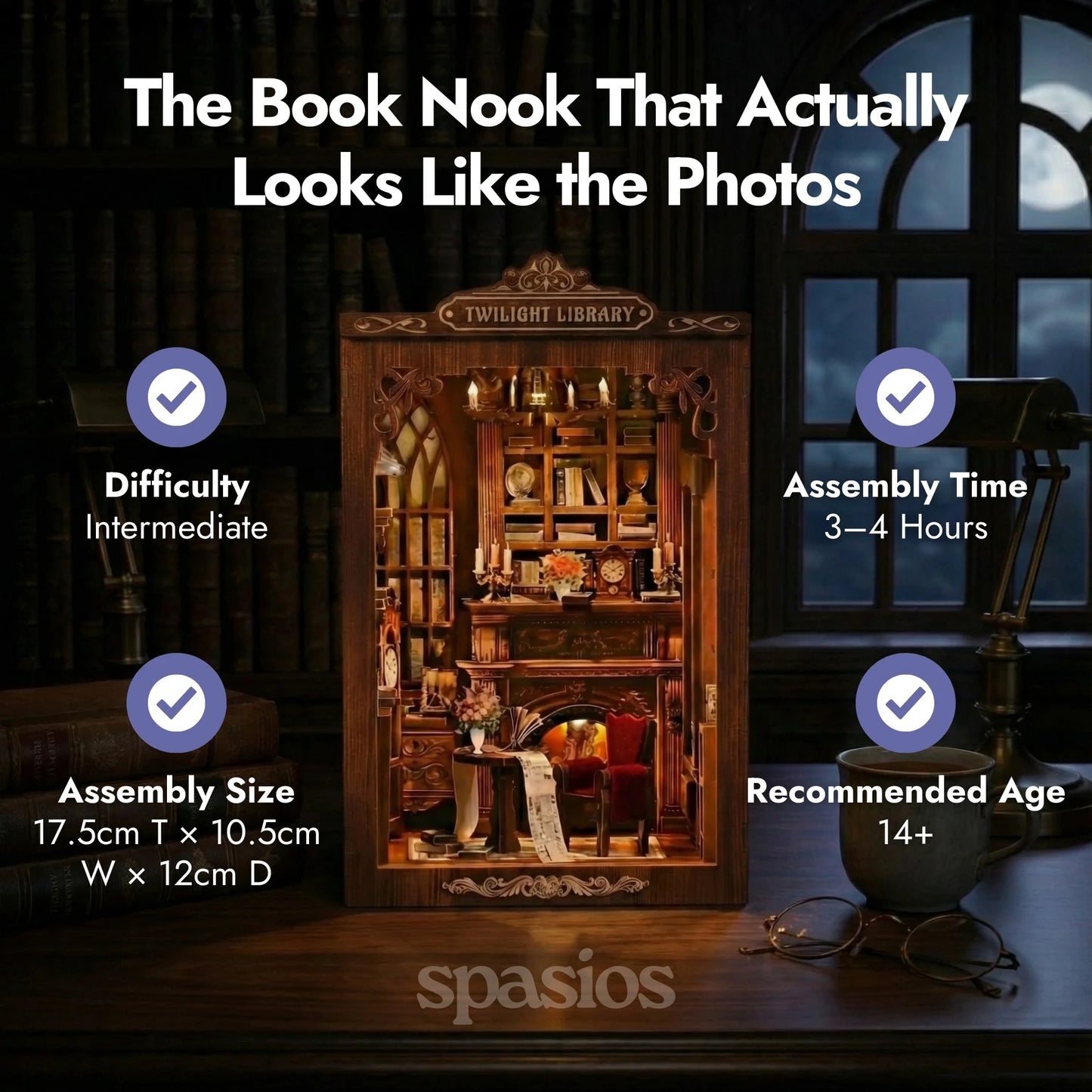 Twilight Library Book Nook